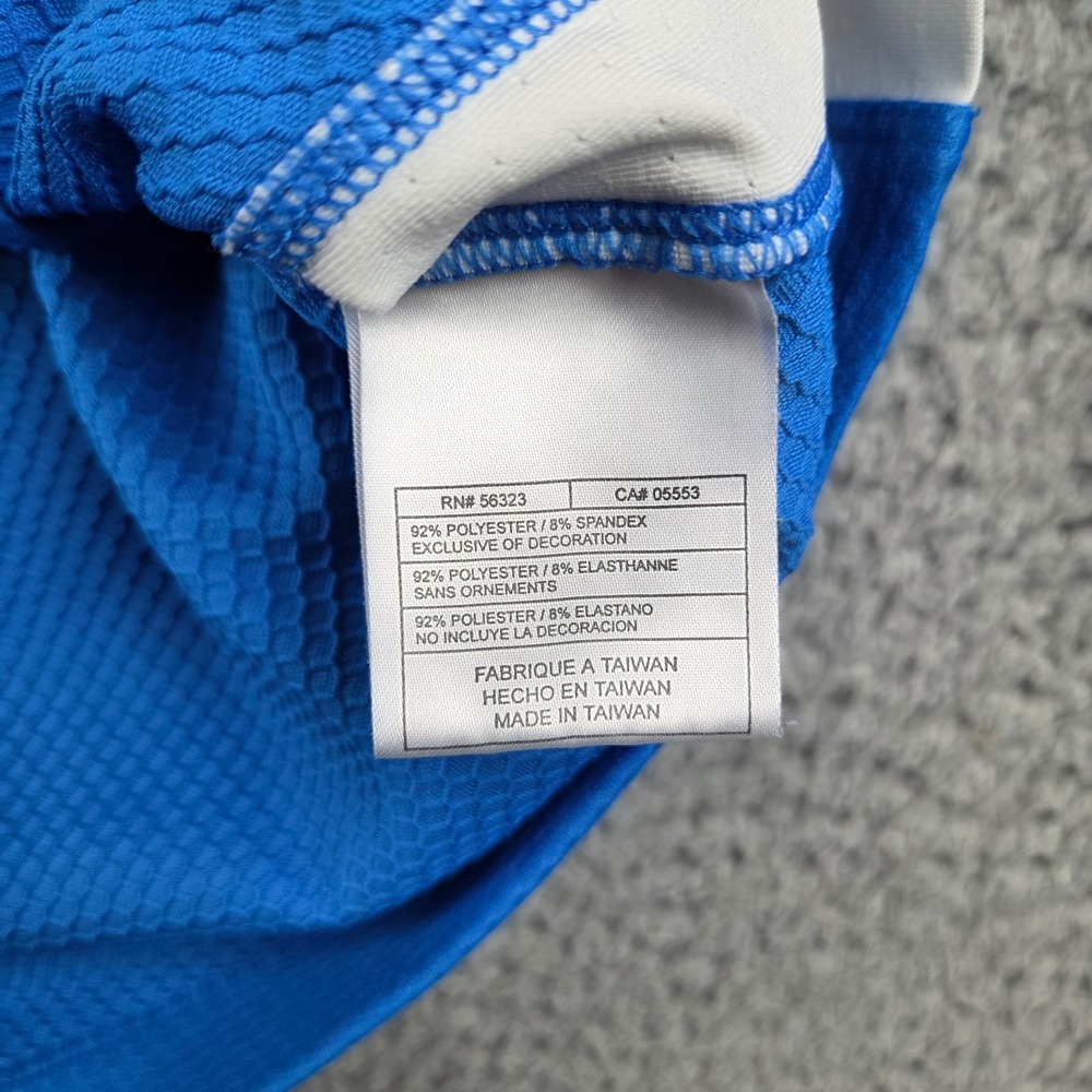 Nike Golf Pullover Men L Blue Cog Hill BMW Championship 1/4 Zip Tour Performance - Picture 5 of 13